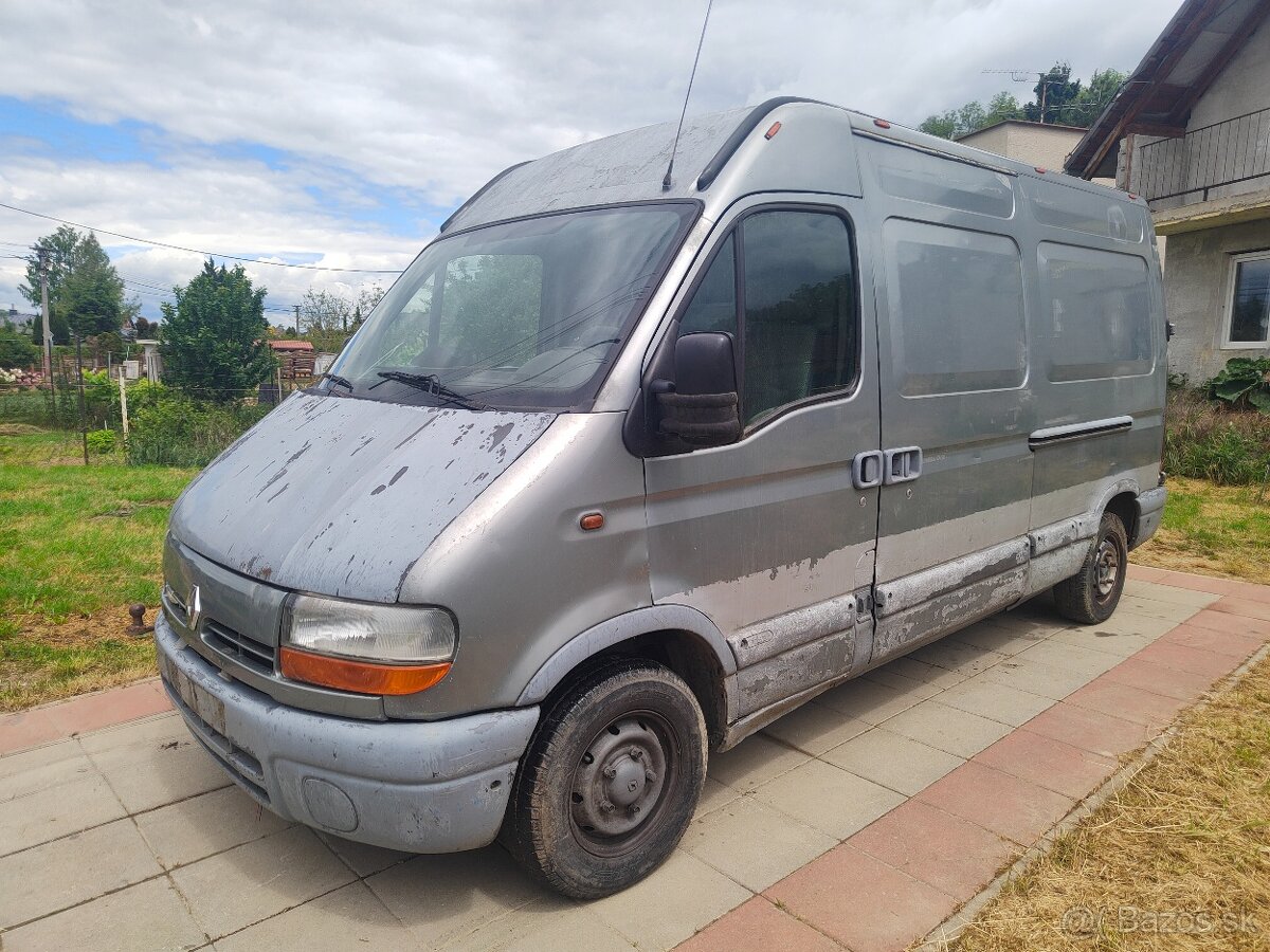 Predám Renault master 2.8 DTI na náhradné diely v celku
