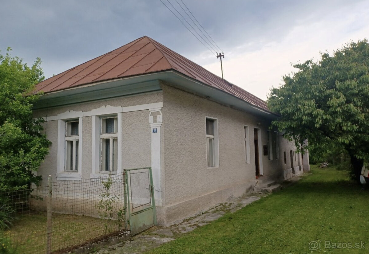 Na predaj samostatne stojaci rodinný dom v obci Nolčovo