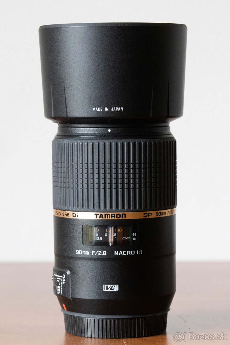 Tamron SP 90mm f/2.8 Di VC USD Makro pre CANON = čítaj