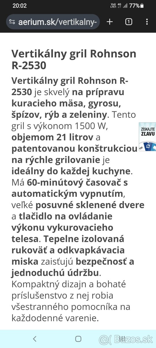 Elektrický gril