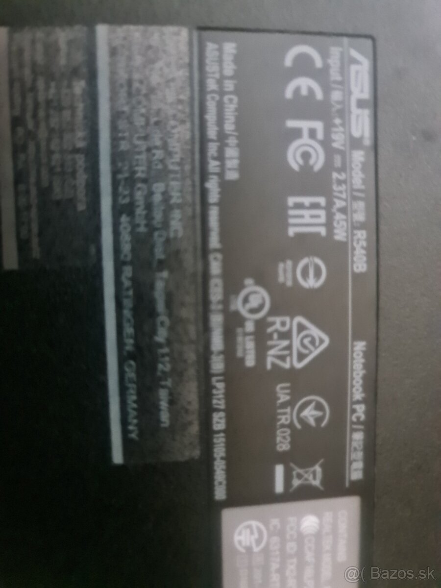 Asus Vivo Book R540B Nove