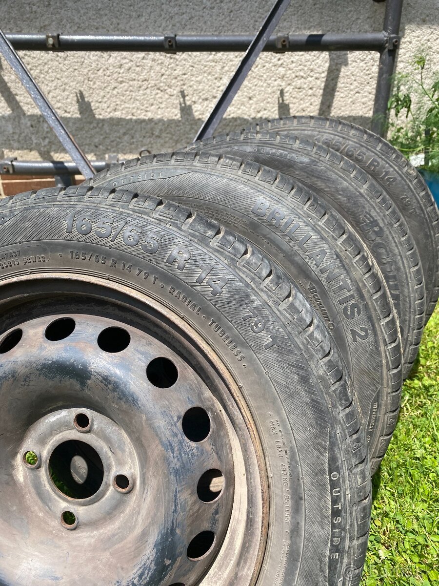 Letné kolesá 165/65 R14