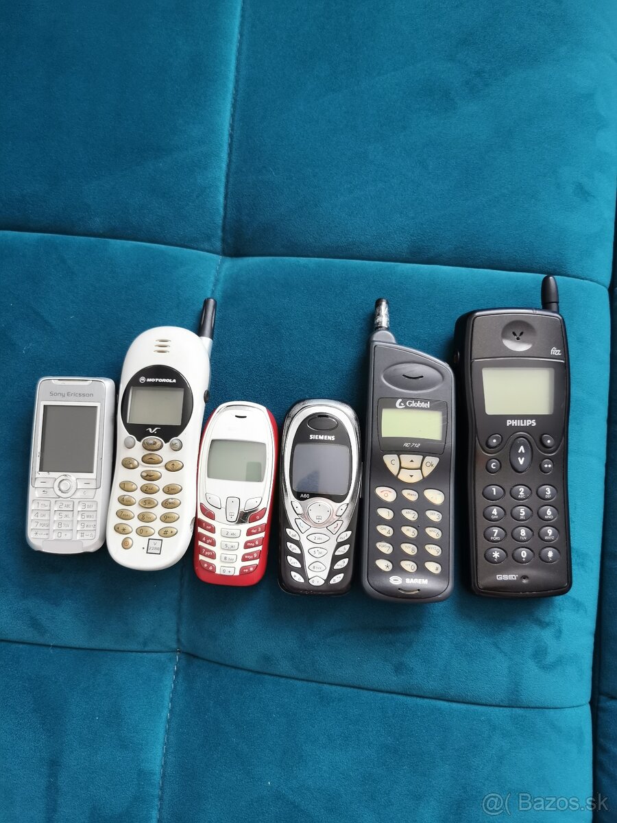 Staré Retro Mobilné Telefóny