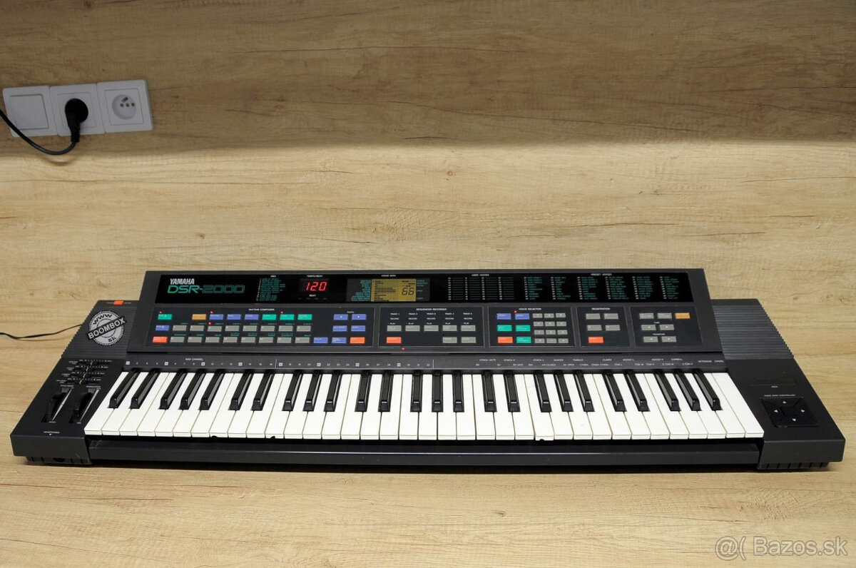 YAMAHA DSR-2000, ťažké dynamické retro Ideálne na výuku