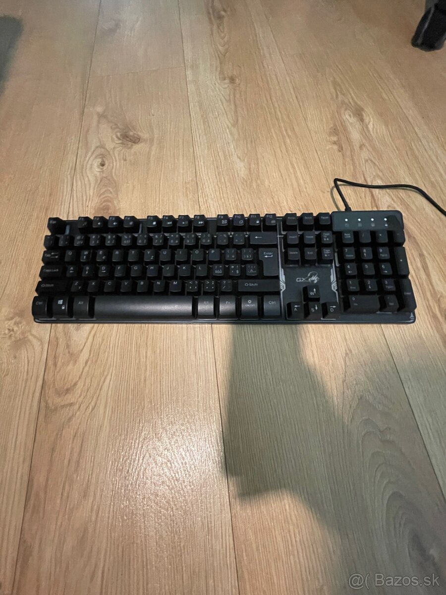 Herná klavesnica GX gaming a herná myška GXtrust