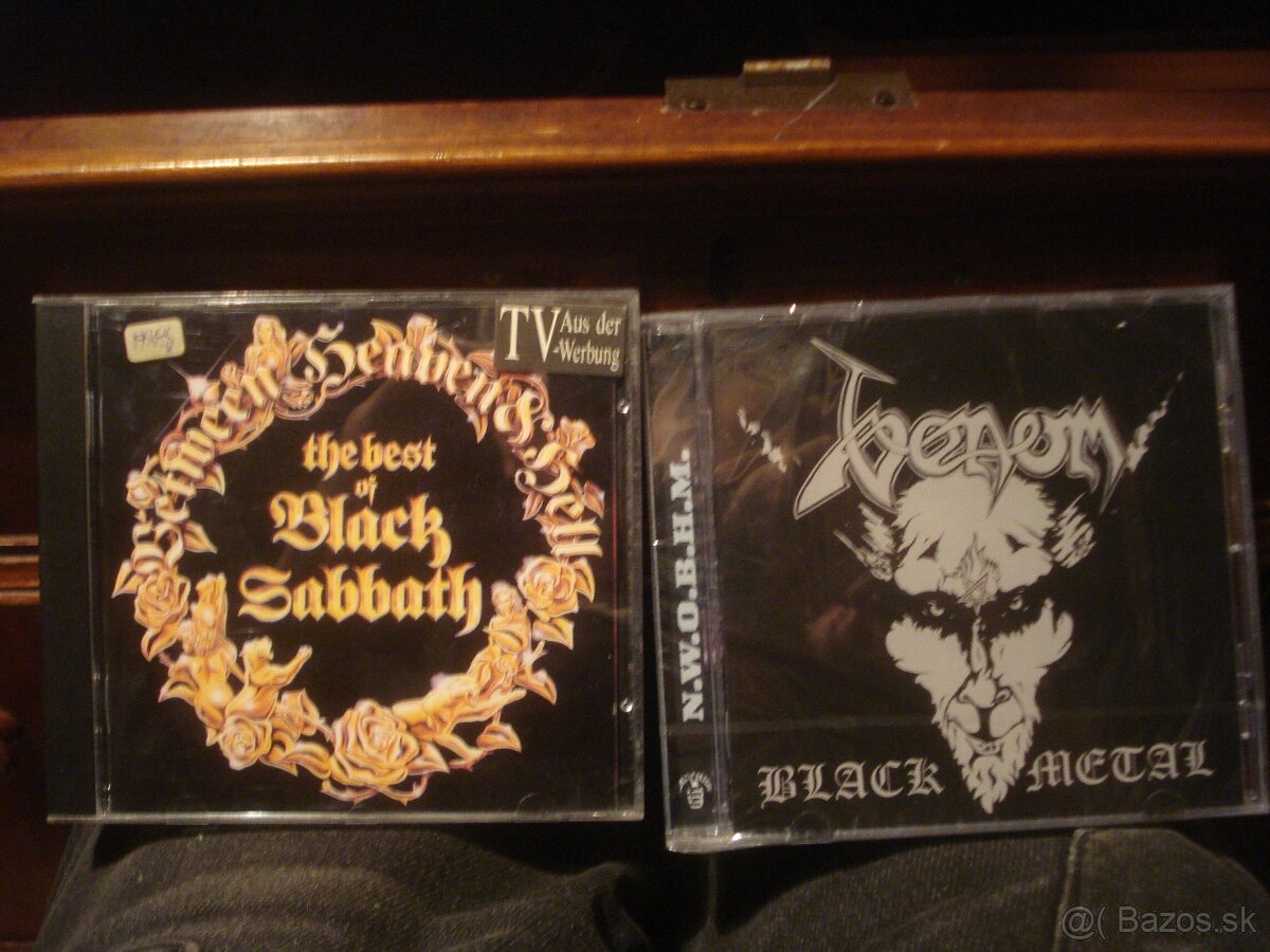 CD VENOM L.PARK METALLICA KISS GNR D.STRAITS V.MORRISON ELO