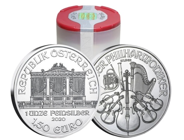 Investičné striebro, Strieborné mince, Wiener Filharmoniker
