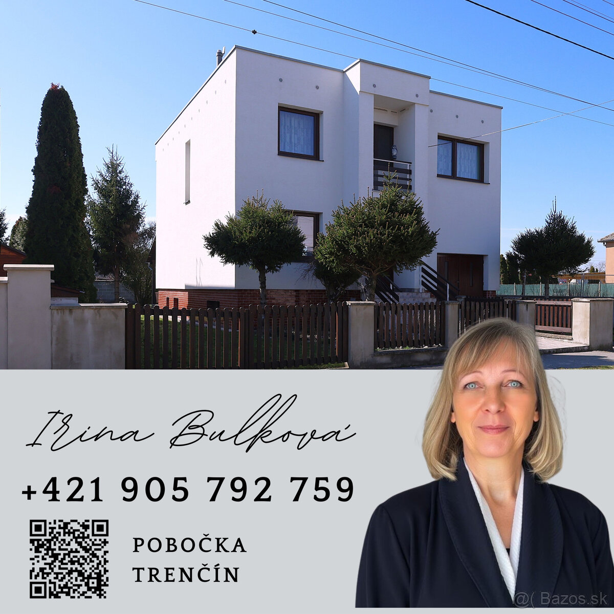 Rodinný dom vhodný na podnikanie  4 km od Piešťan.