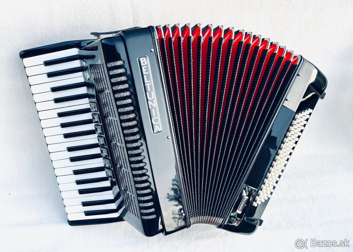 Nový akordeón BELTUNICA VIVALDI 80 basový