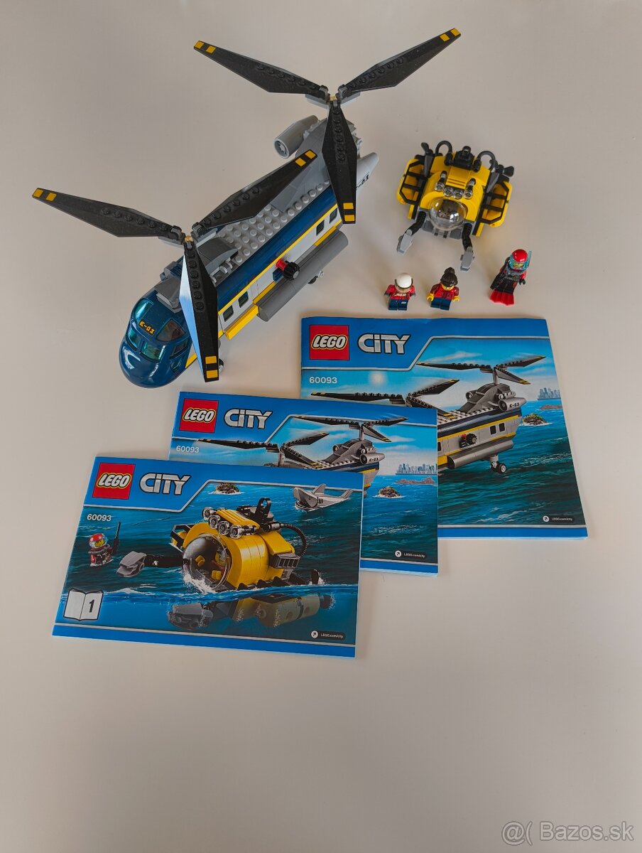 Lego City 60093 Hlbokomorská Helikoptéra