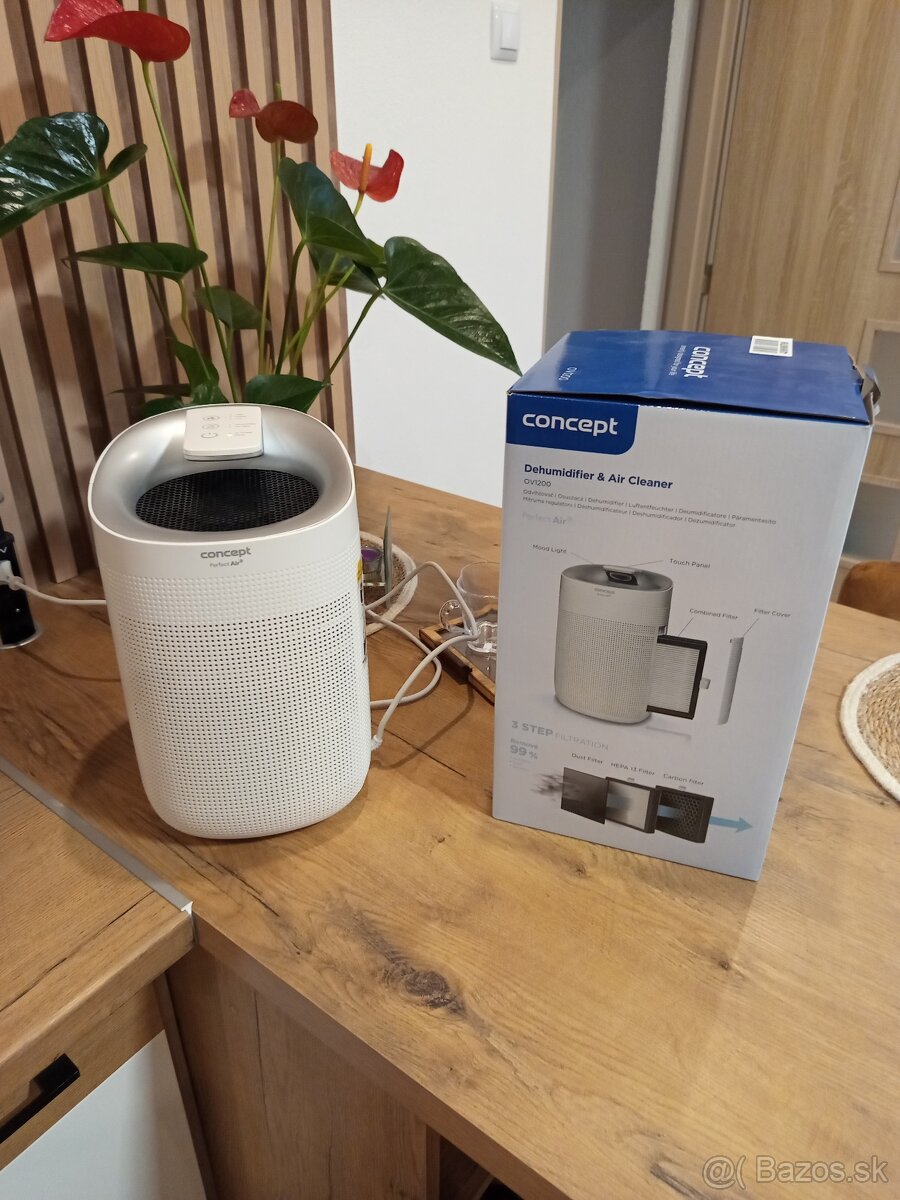 Odvlhčovač a čistička vzduchu