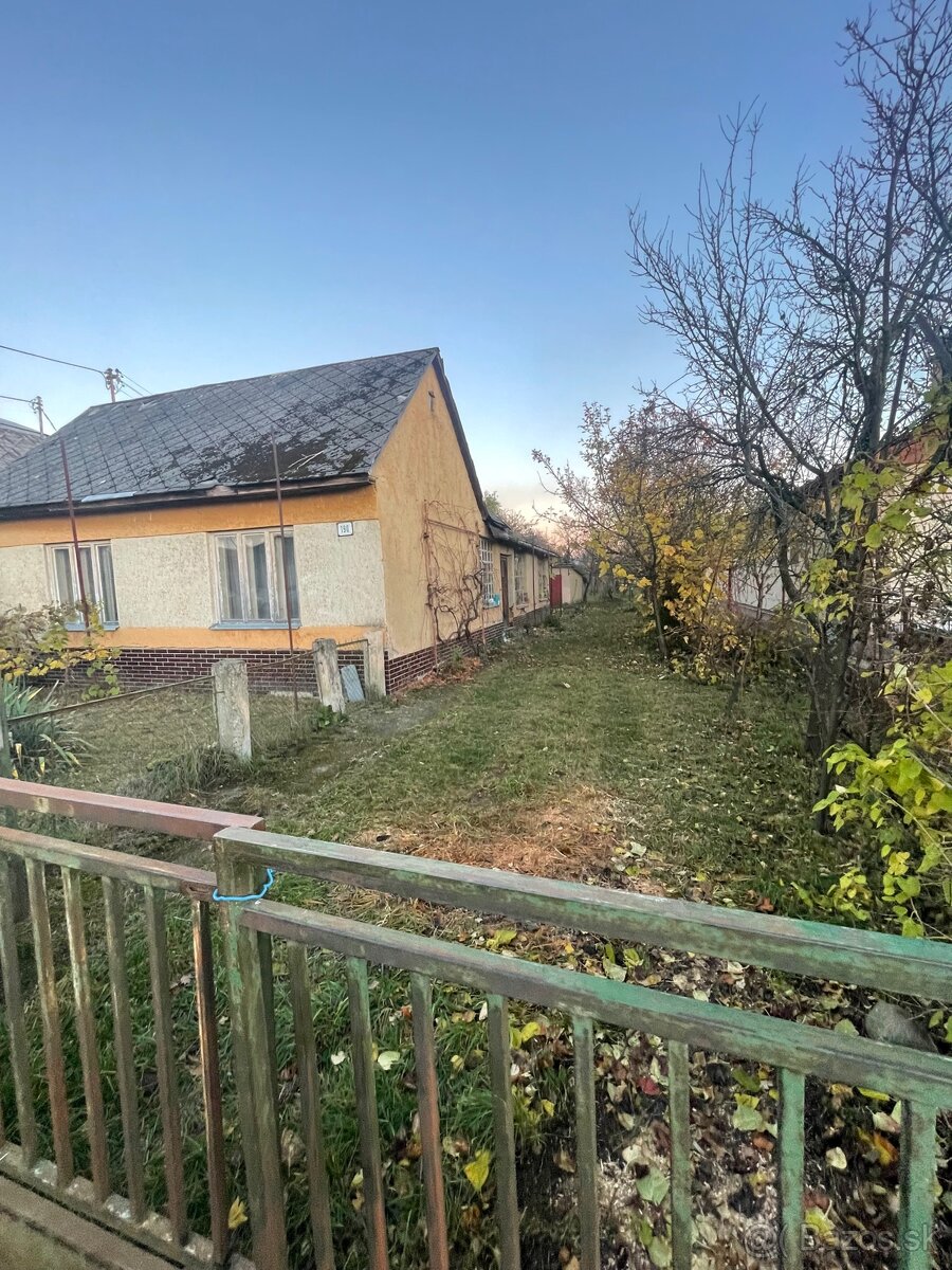 Rodinný dom v obci Tibava