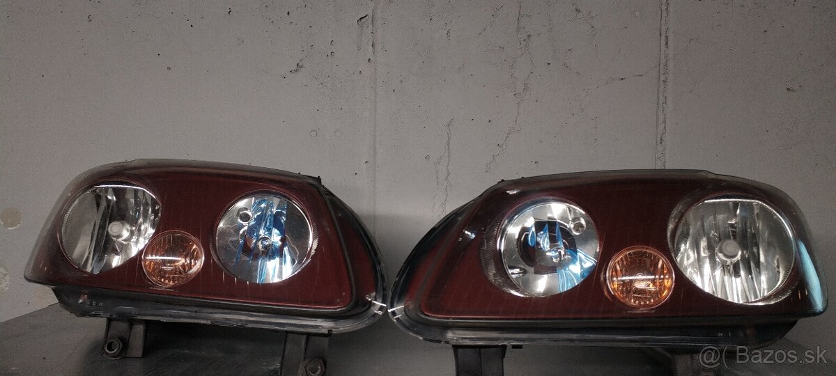 Predné svetlá na Volkswagen Touran