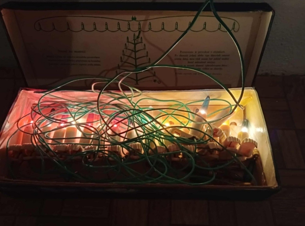 Predám retro vianočné osvetlenie