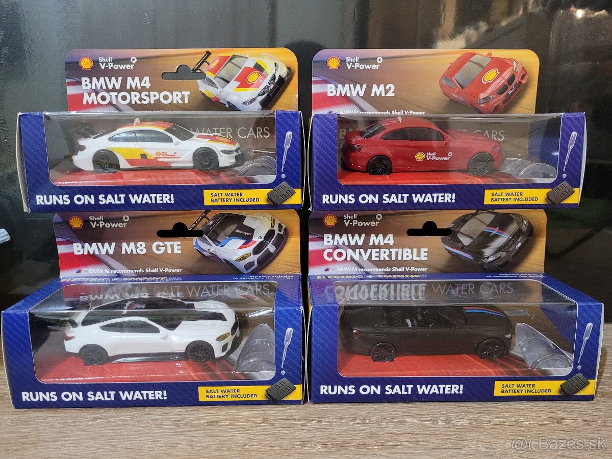 SHELL BMW kompletná kolekcia na soľ