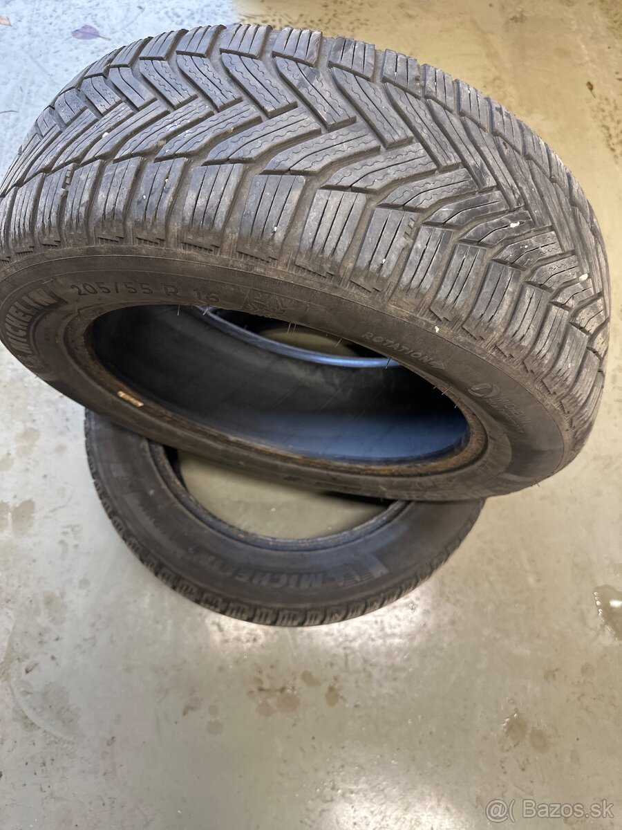 Predam zimne pneu 205/55r16