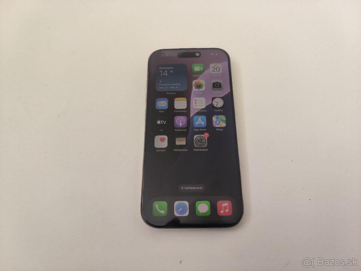 apple iphone 16 PRO MAX 256gb Natural Titanium / Batéria 91%