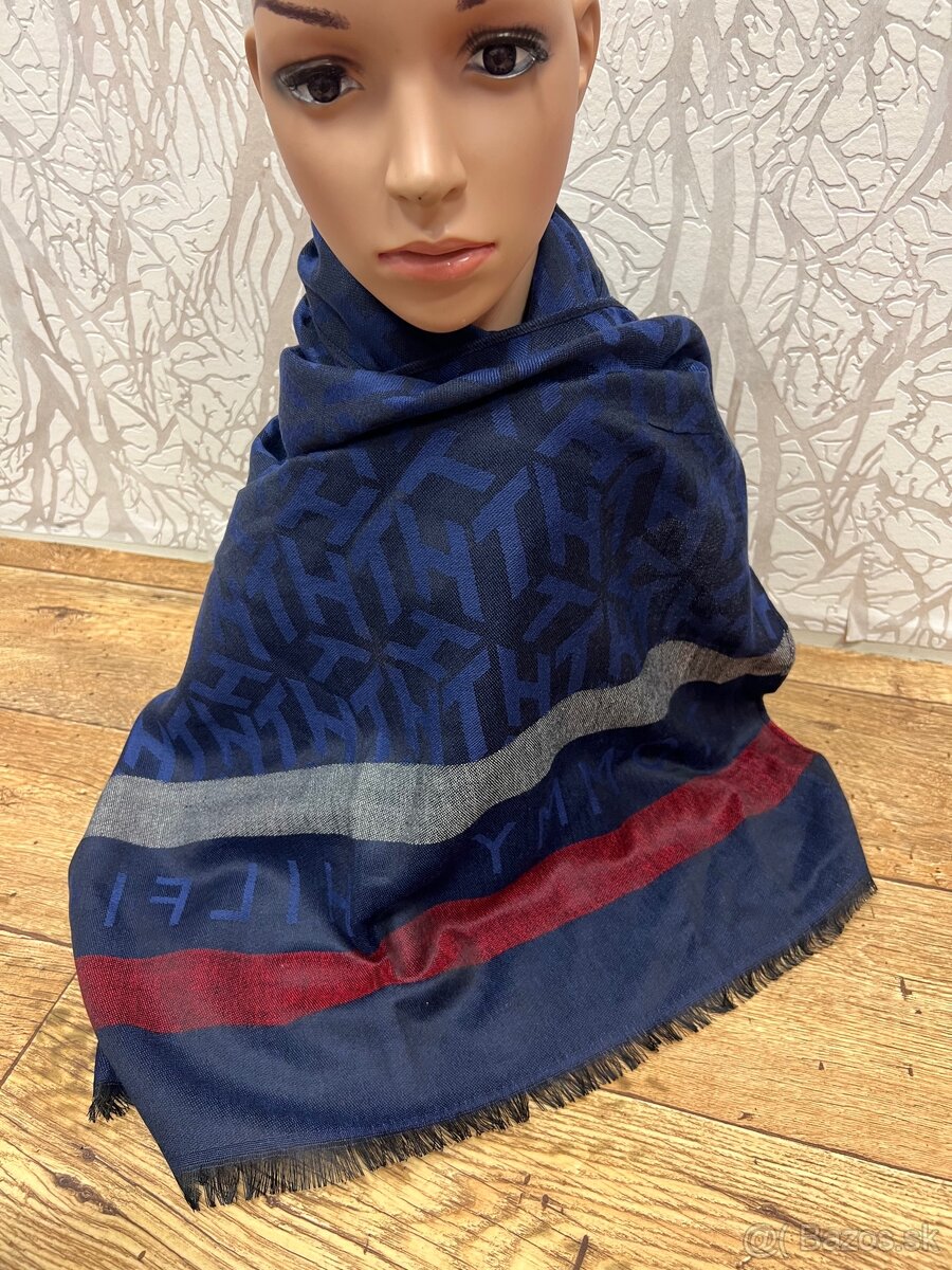 Unisex modry sal T novy