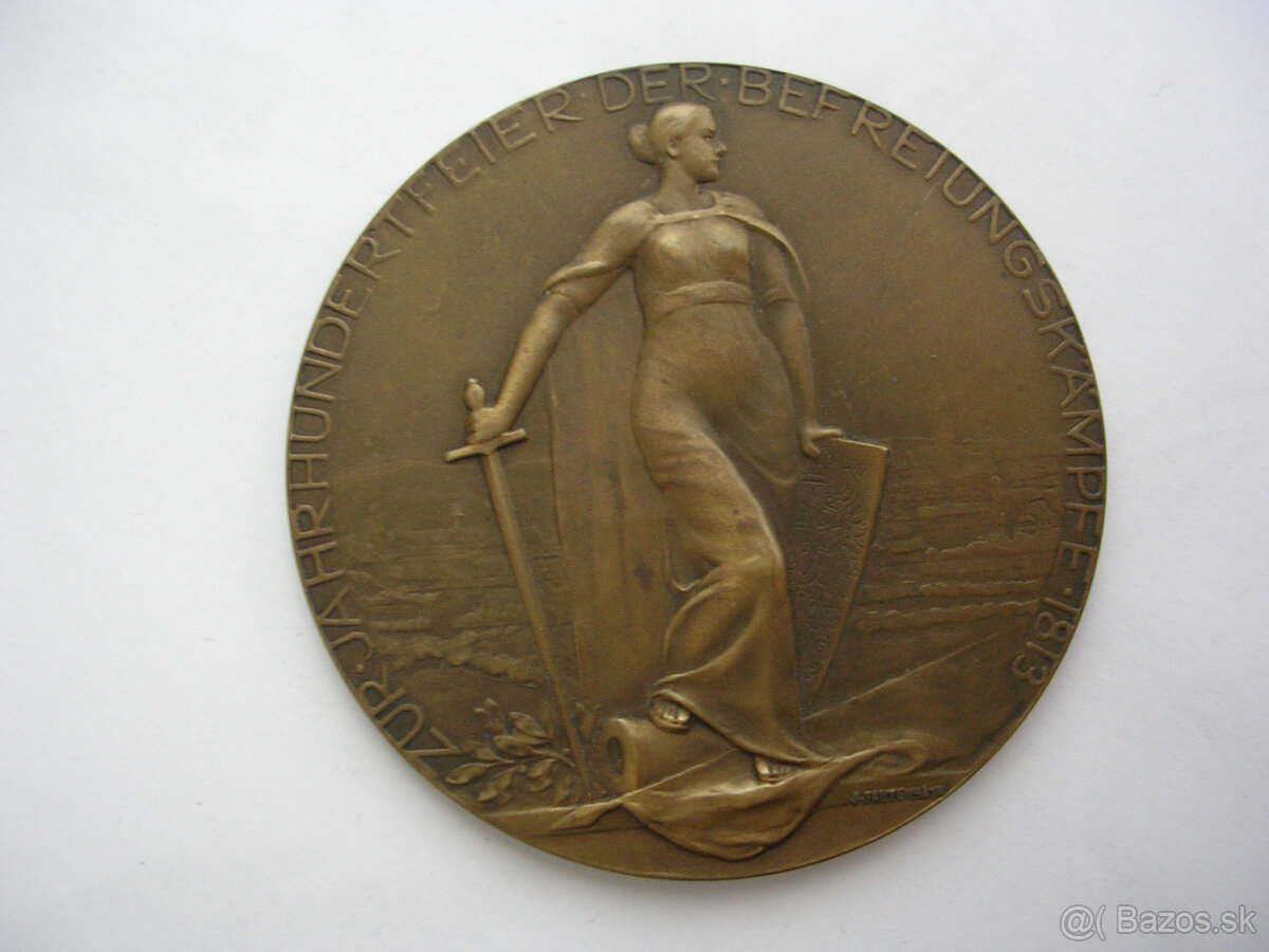 AE medaila 1913 FJI. 100.výročie oslobodzovacích bojov R-U