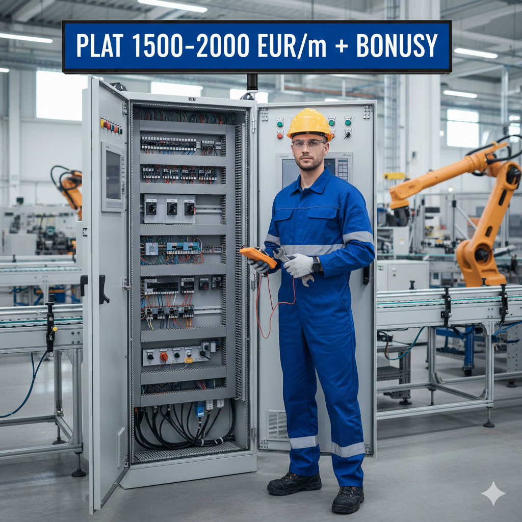 Elektroúdržbár pre stabilnú spoločnosť | plat: 1500-2000 EUR