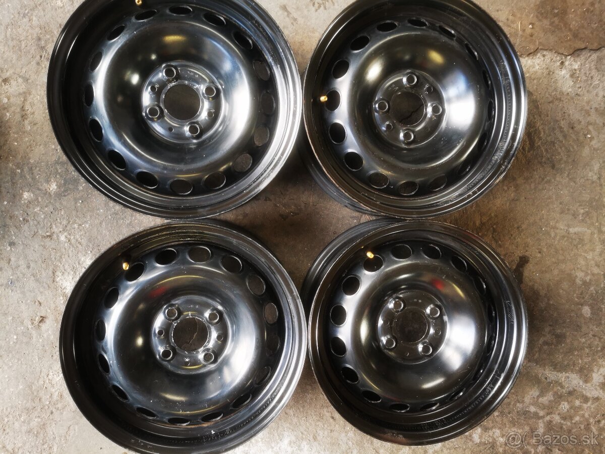 Plechové disky 14" Fiat 500