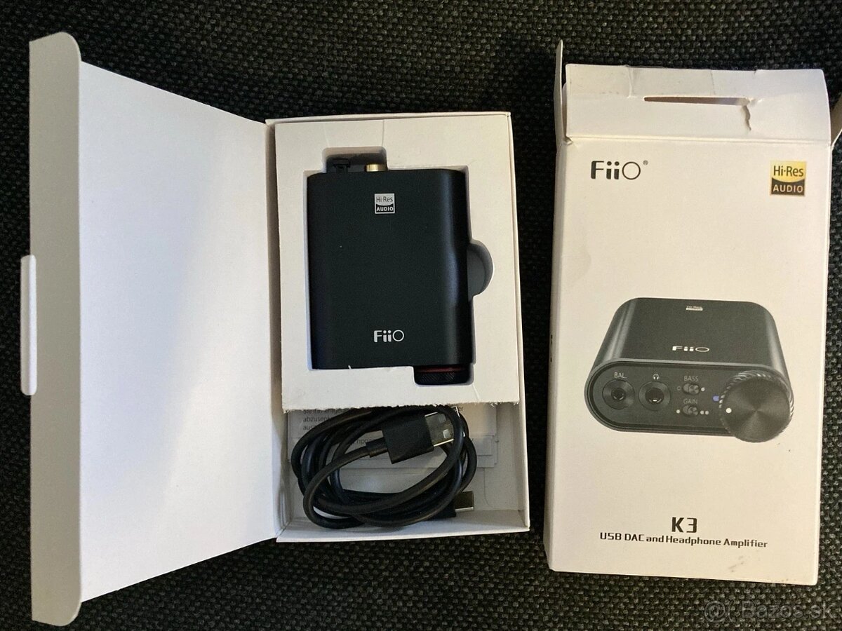 FiiO K3 (2021 V2) - USB-DAC / Headphones AMP - NEW