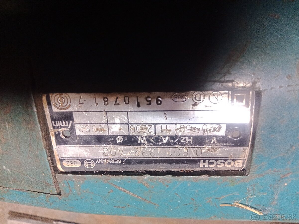 Uhlová brúska/karbobrúska bosch