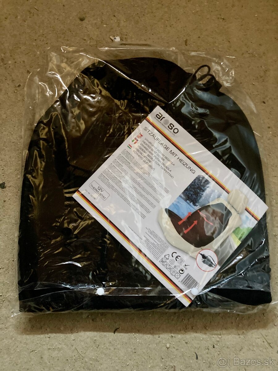 Vyhrievaný poťah na sedadlo