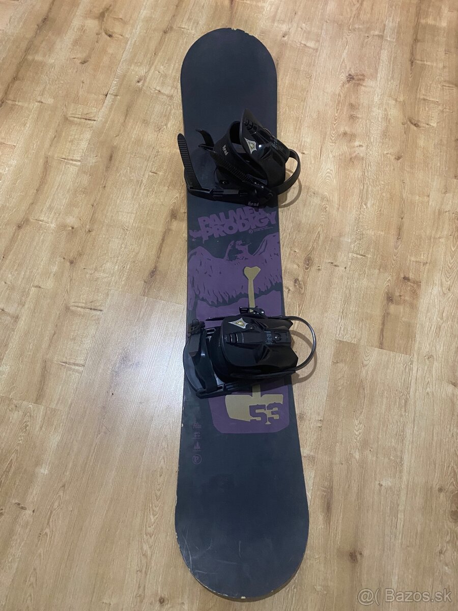 Predám snowboard Palmer 150cm