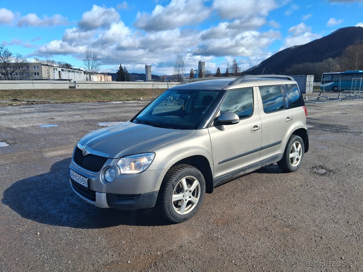Predam skoda YETI 2.0TDI 4x4