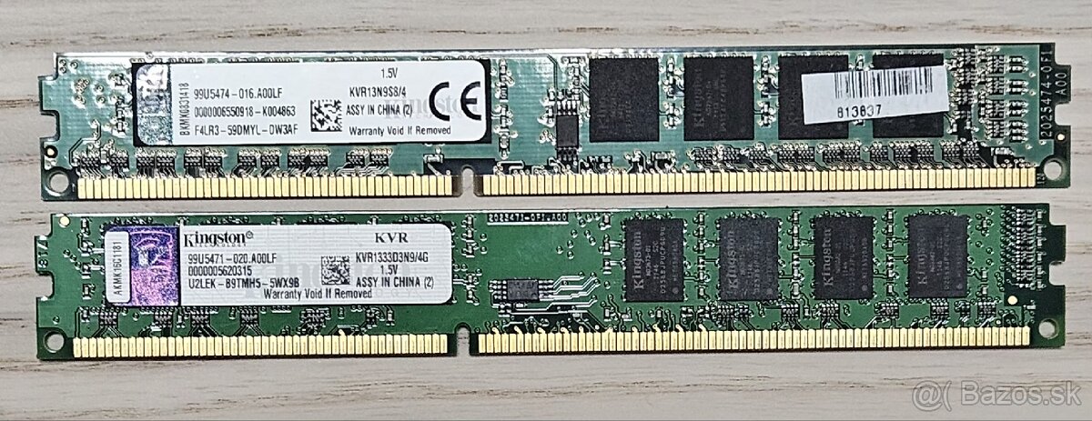 2ks DDR3 4GB RAM do Pc/servera