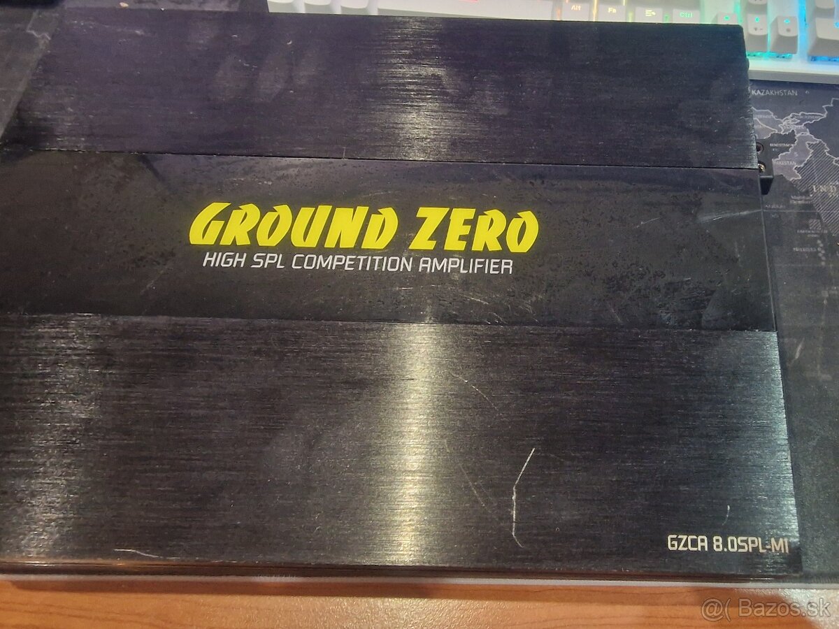 Zosilňovač Ground Zero GZCA 8.0SPL-M1