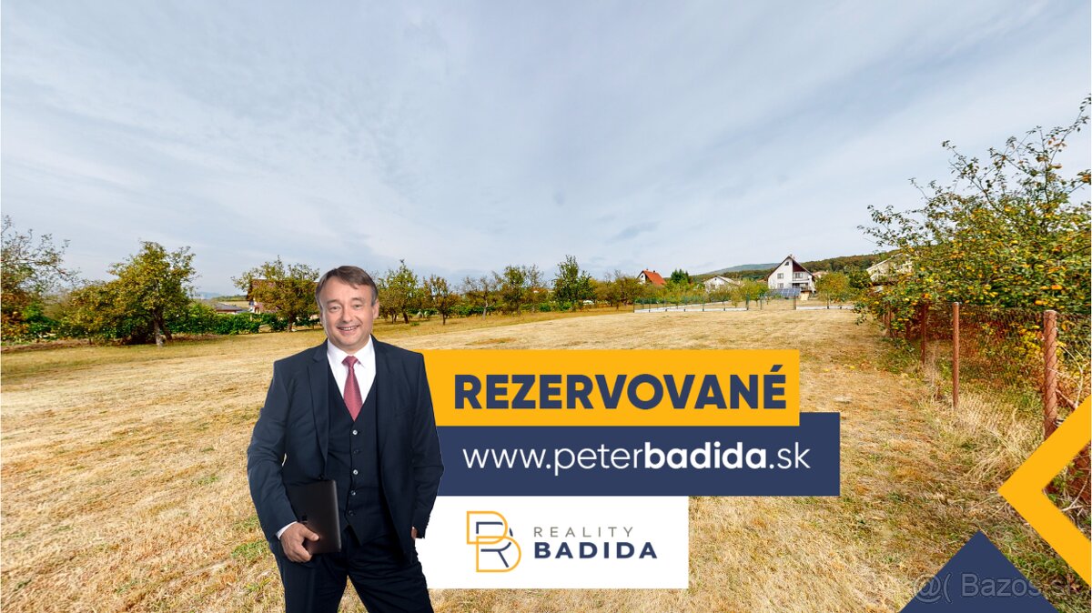 POSLEDNÝ VOĽNÝ Pozemok pre Dom (s IS), Hodkovce, na predaj