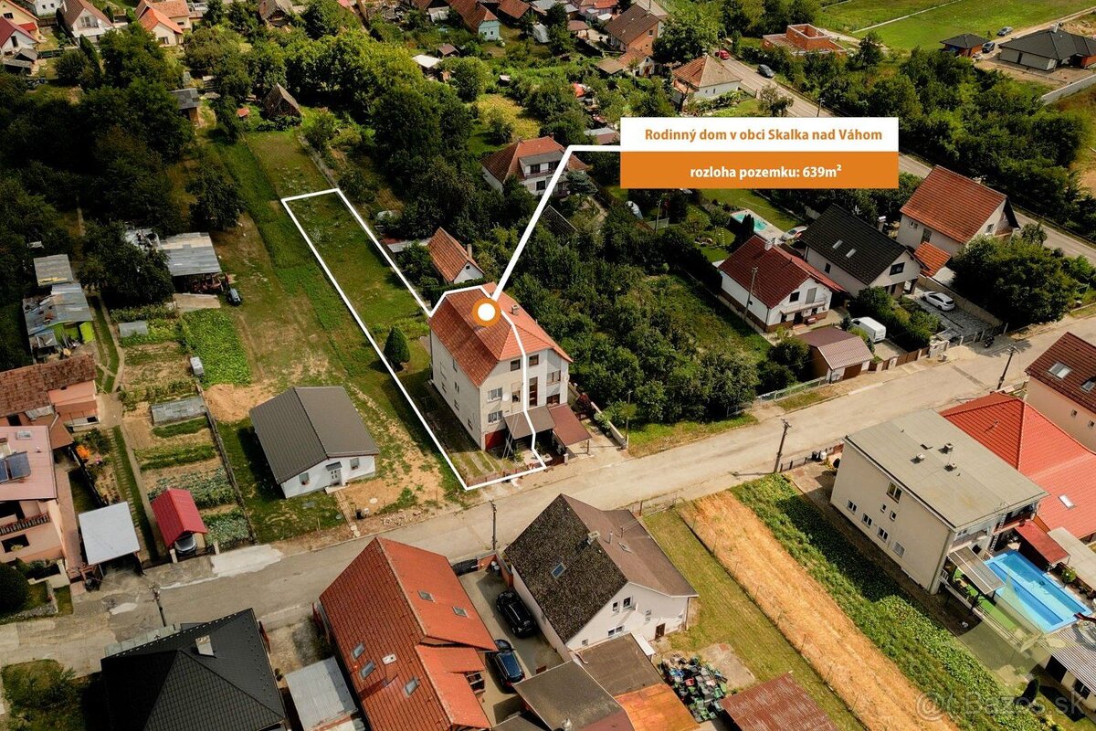 REZERVOVANÉ - Exkluzívny predaj rodinného domu v obci Skalka