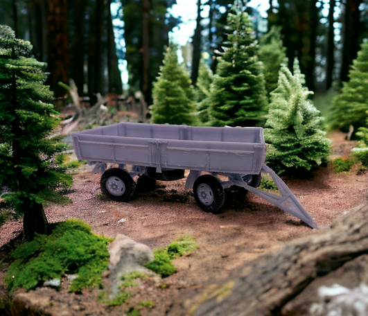 Vlečka sivá 1:43