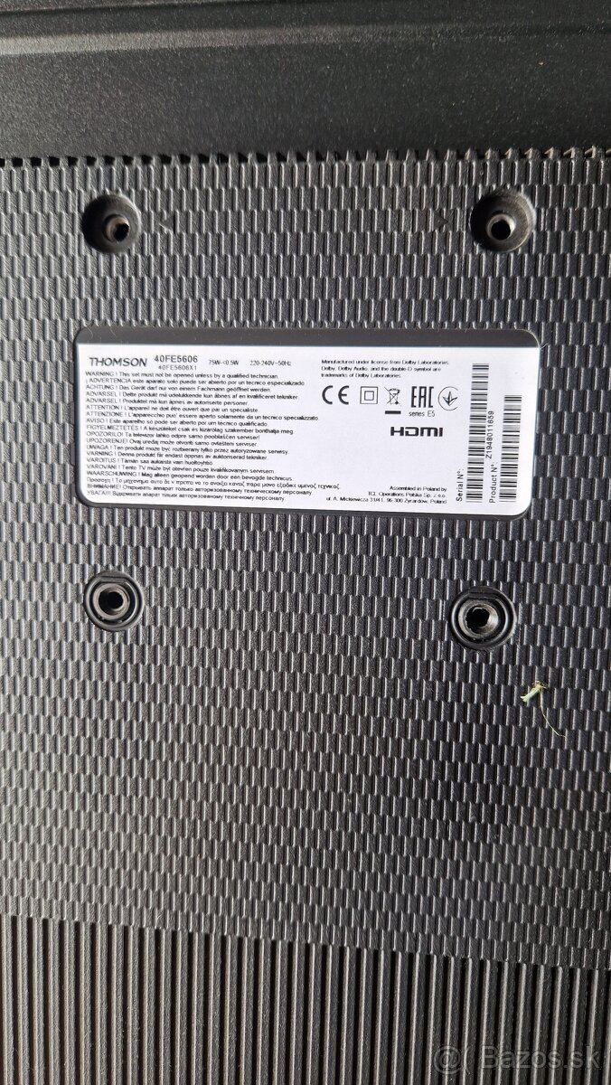 Kupim televizor Smart LED Thomson 40FE5606