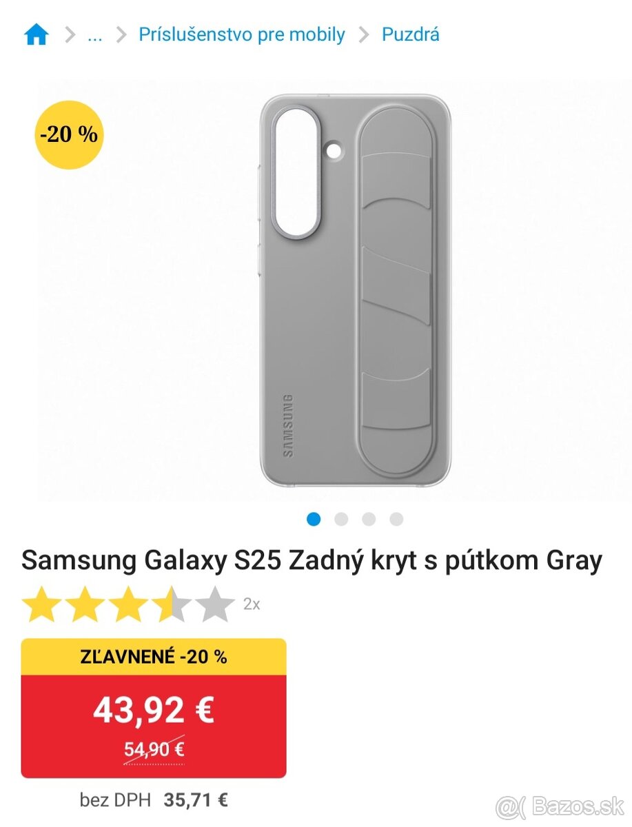 Original kryt samsung s25