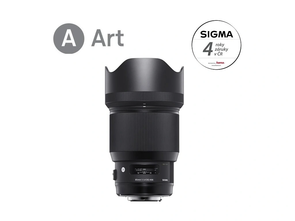 SIGMA 85 mm F1.4 DG HSM Art pre Canon EF
