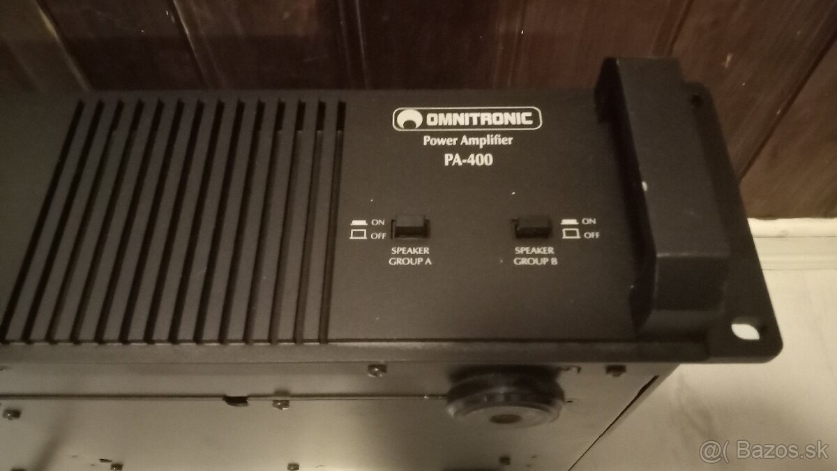 Zosilovač Omnitronic pa400