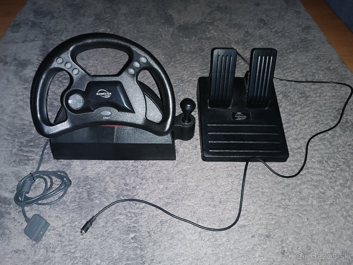 Gamester volant na PS1 a PS2