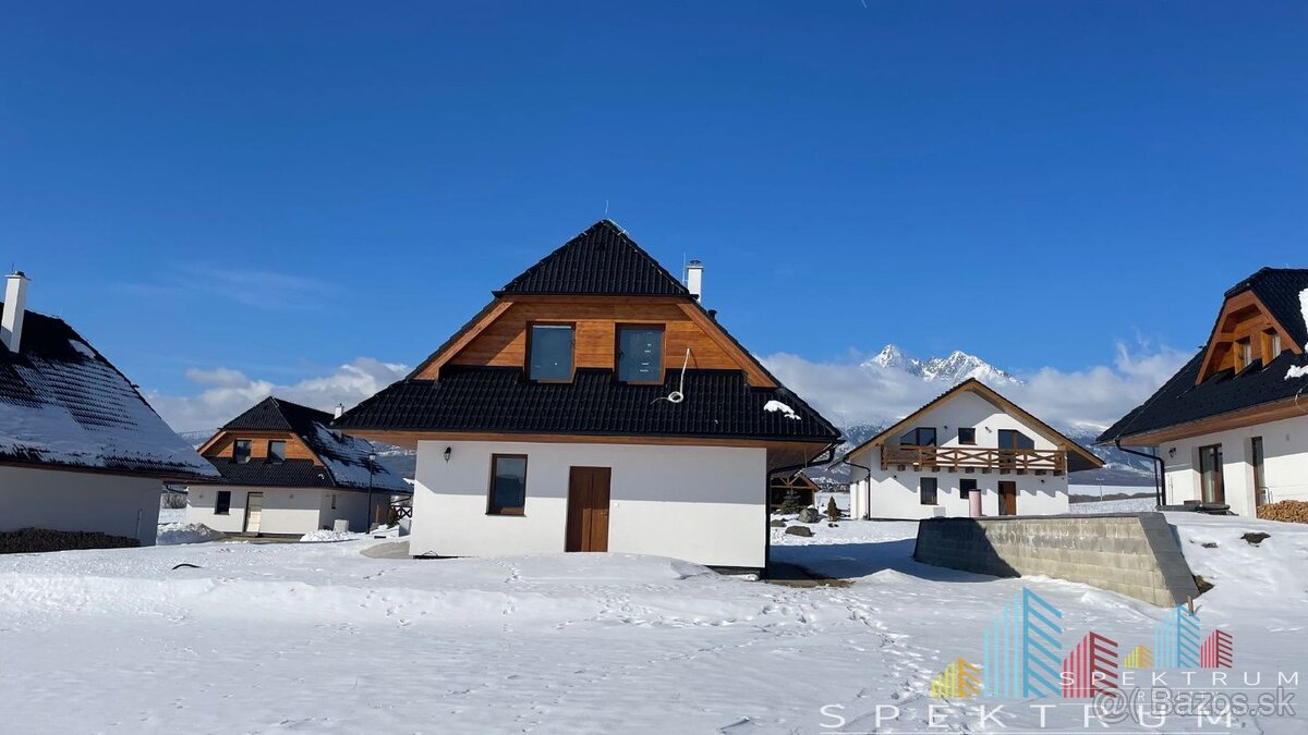 PREDANÉ.....Exkluzívna ponuka chaty-novostavby- Stará Lesná/