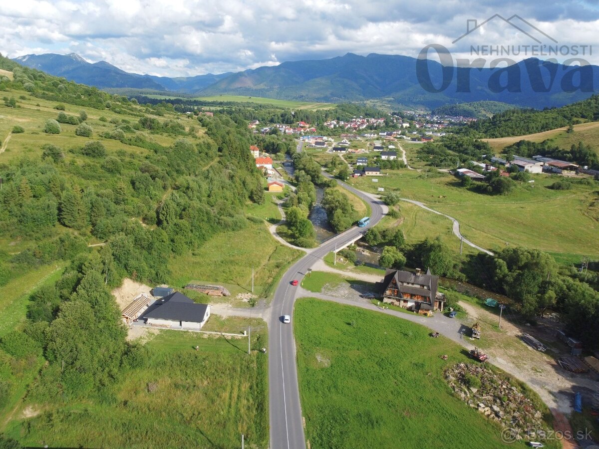 Na predaj pozemok 530 m² – Habovka, pri hlavnej ceste