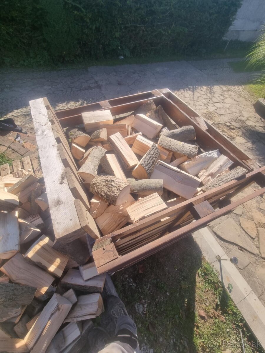 Palivove drevo štiepane