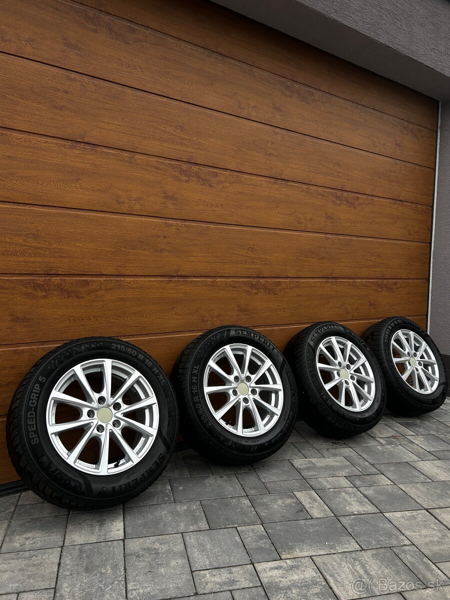 5x112 R16 zimne pneumatiky 215/60 R16