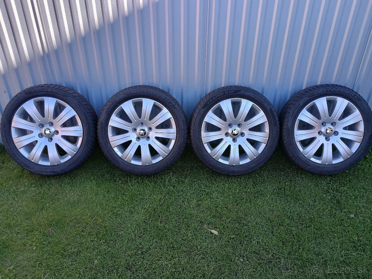 Zimná sada originál Škoda Superb 2 "R17"