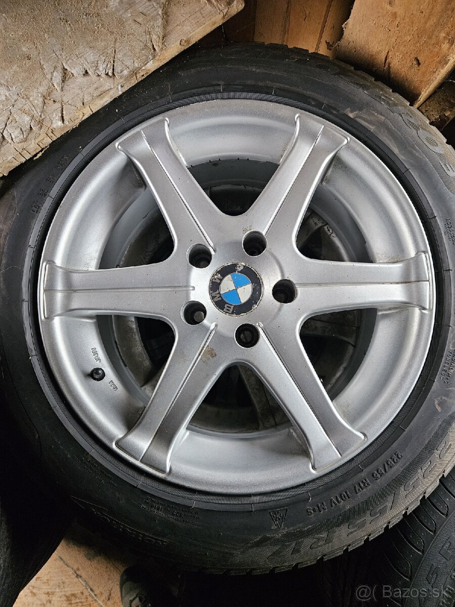 BMW 5x120 R17 225/55 zimné pneu
