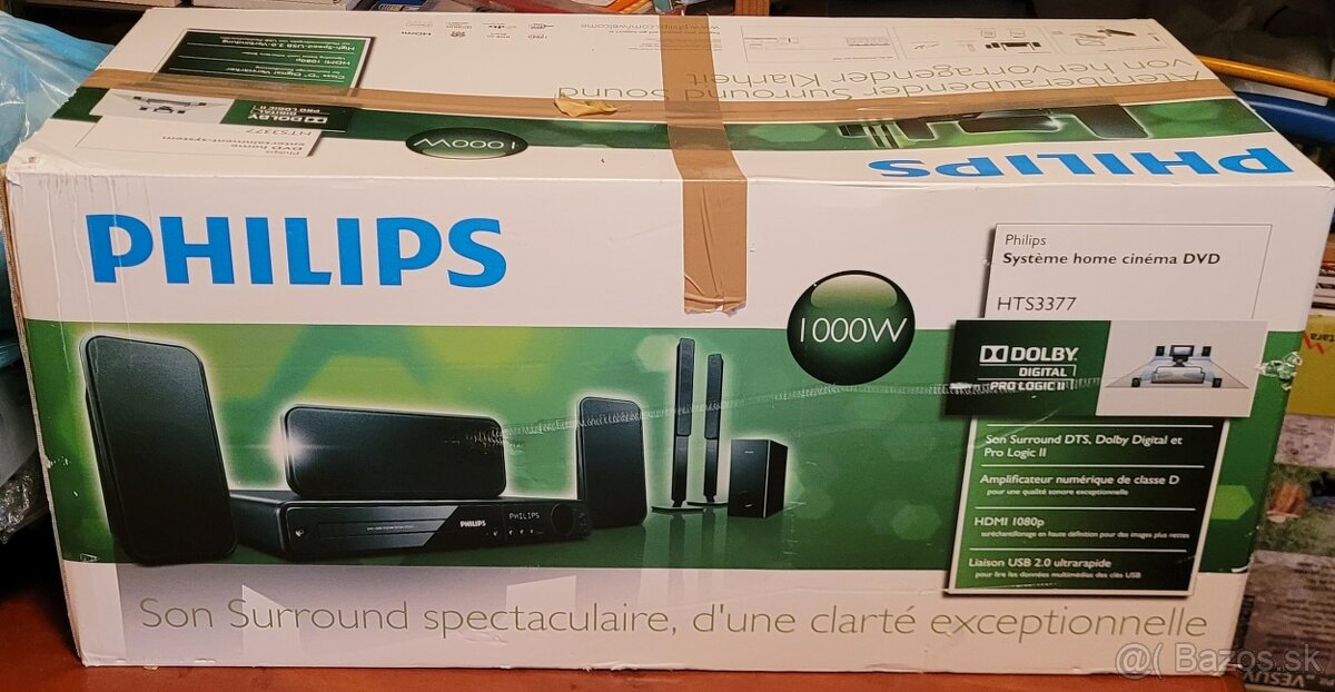 Domace kino Philips Dolby Digital Prologic II