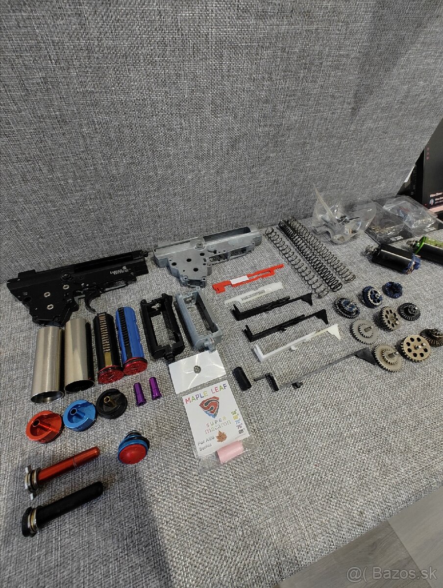 Súčiastky do mechaboxu V3 (Airsoft)