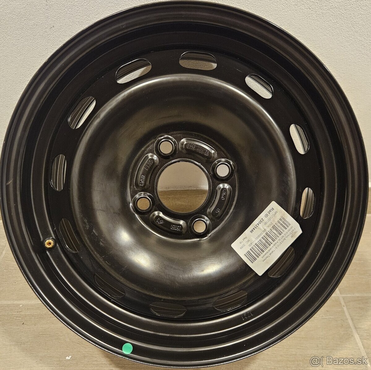 Nové, originálne plechové disky + senzory FORD - 4x108 R15