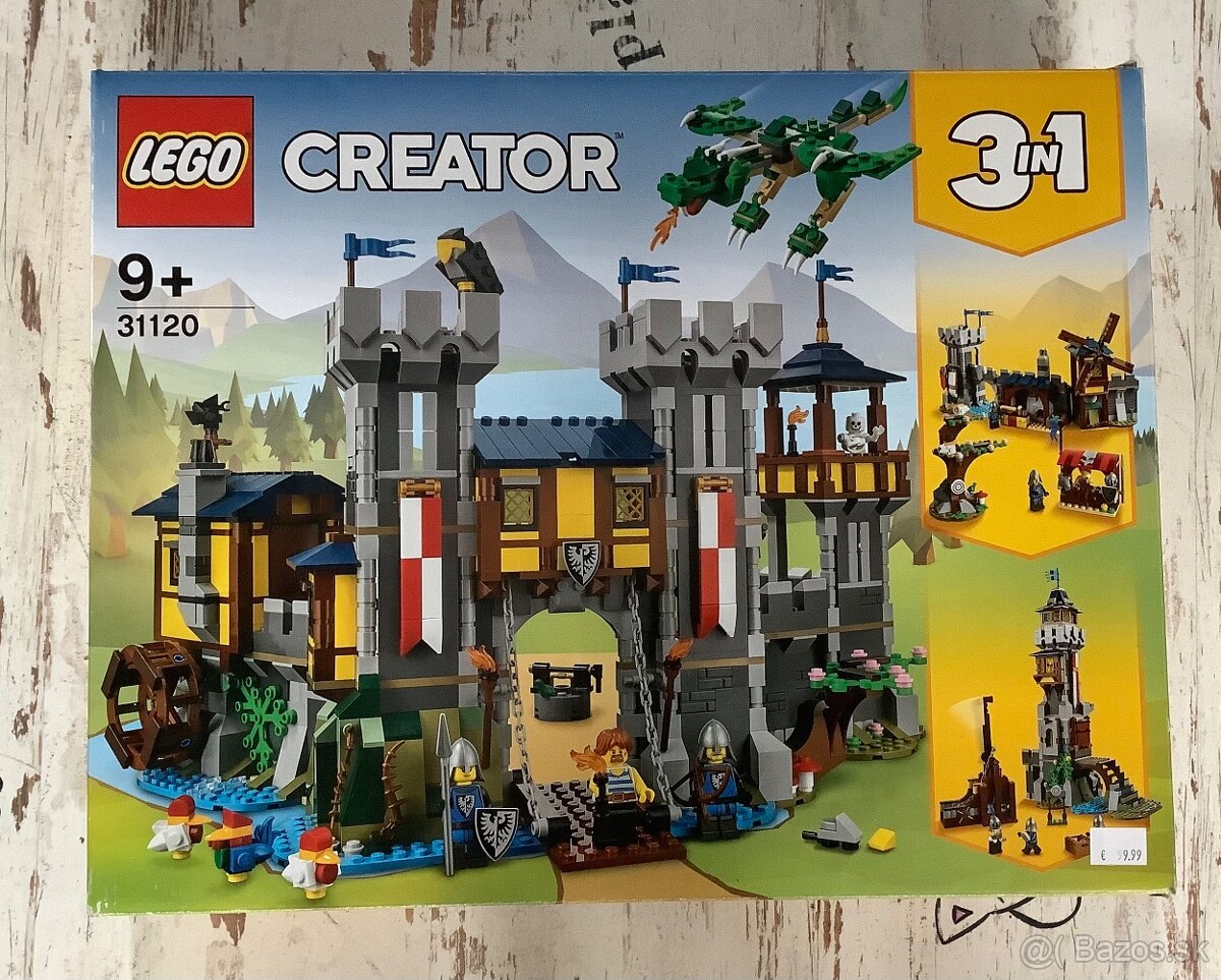 Lego stredoveky hrad